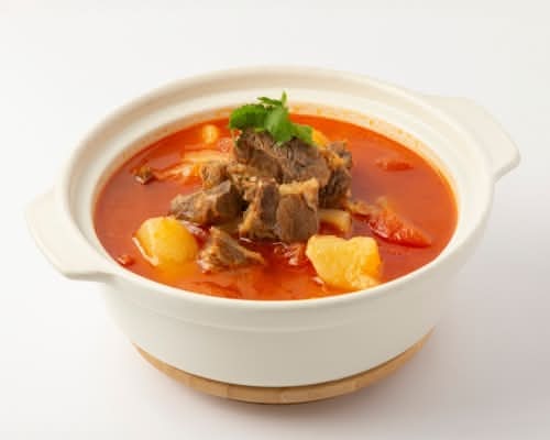 204. BRAISED BEEF AND POTATO CASSEROLE 红烧牛肉土豆砂锅
